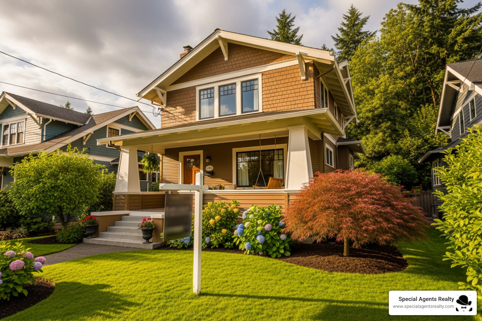 Infographic showing 6 stages of selling a Crown Hill home: 1. Market Analysis & Pricing, 2. Home Preparation & Repairs, 3. Professional Staging & Photography, 4. Strategic Marketing & Open Houses, 5. Offer Review & Negotiation, 6. Inspection, Closing & Settlement - how to sell my home in crown hill wa