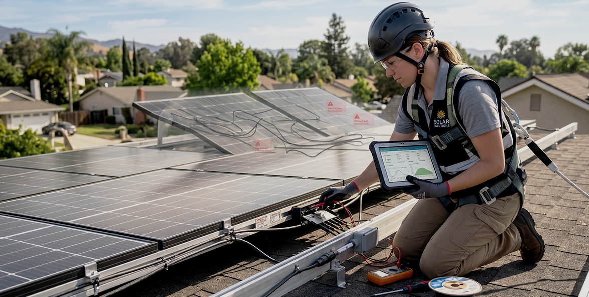 O que é vistoria técnica em energia solar e por que ela define o sucesso do projeto