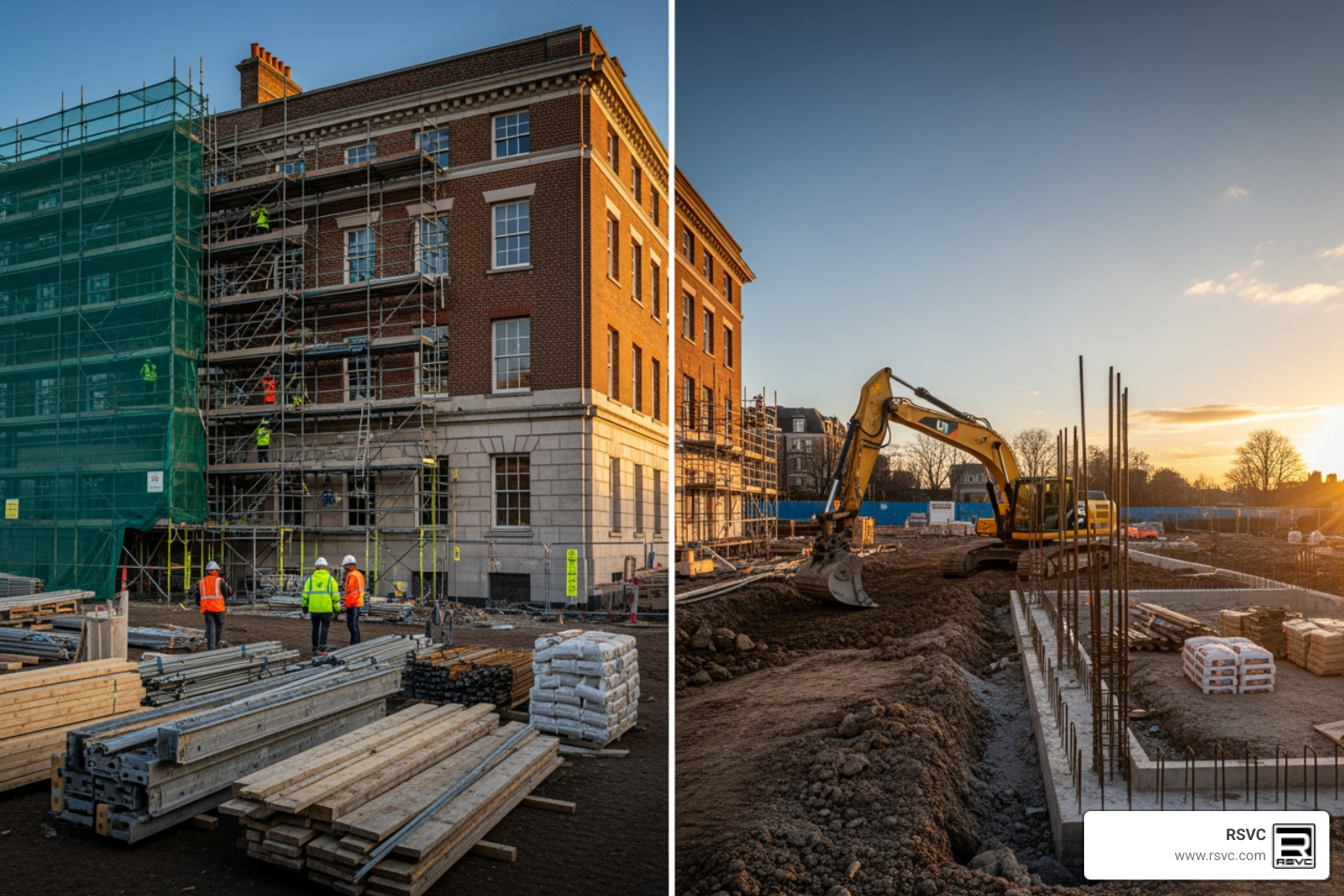 Planning a renovation on one side and a ground-up construction site on the other - Key Infrastructure Decisions That Affect Your Facility's Longevity