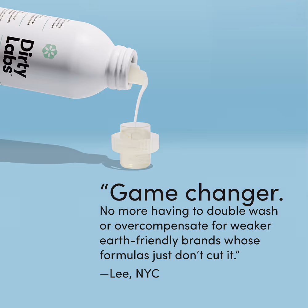 Testimonial Ad Example-Dirty Labs