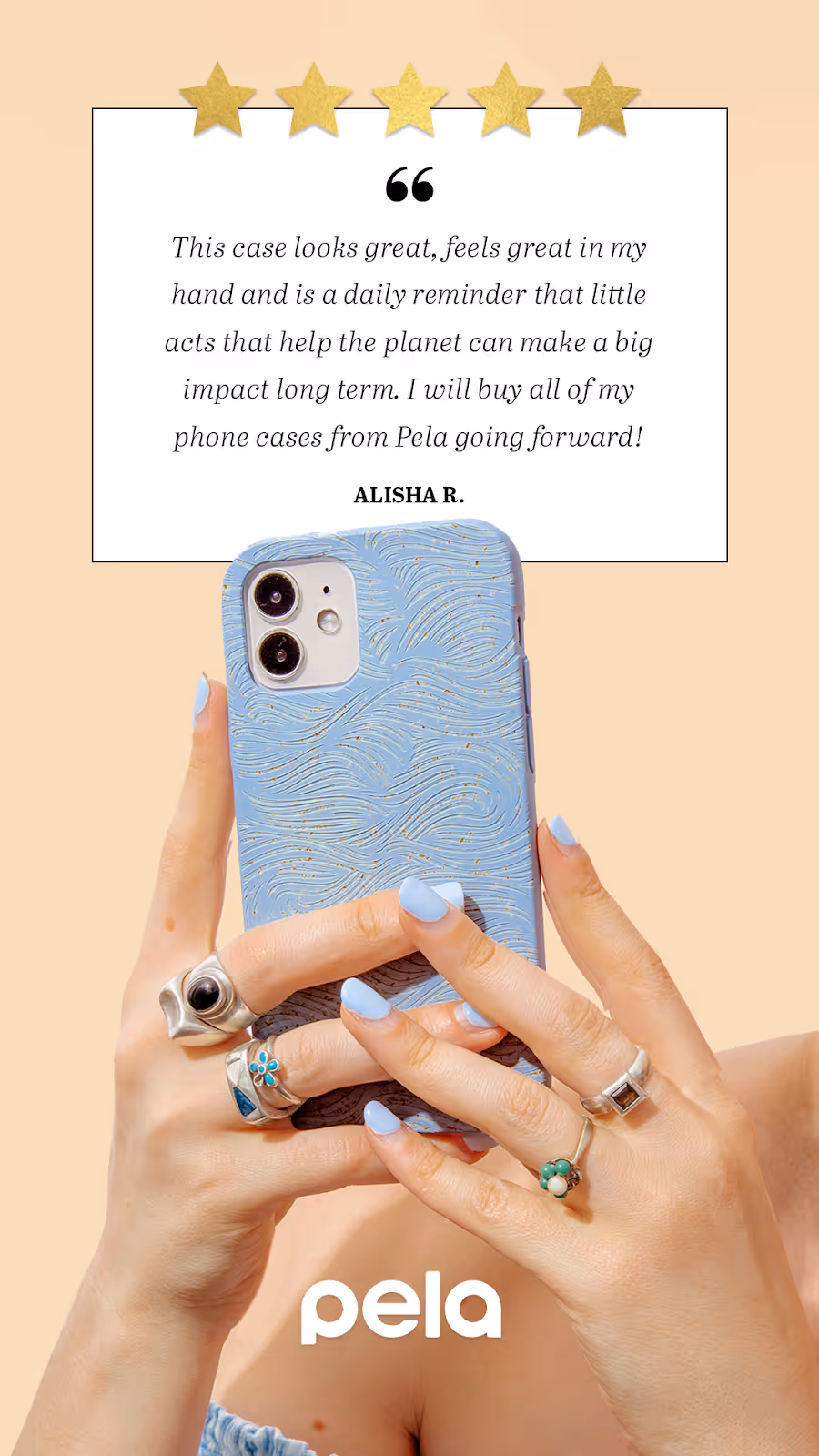 Testimonial Ad Example-Pela