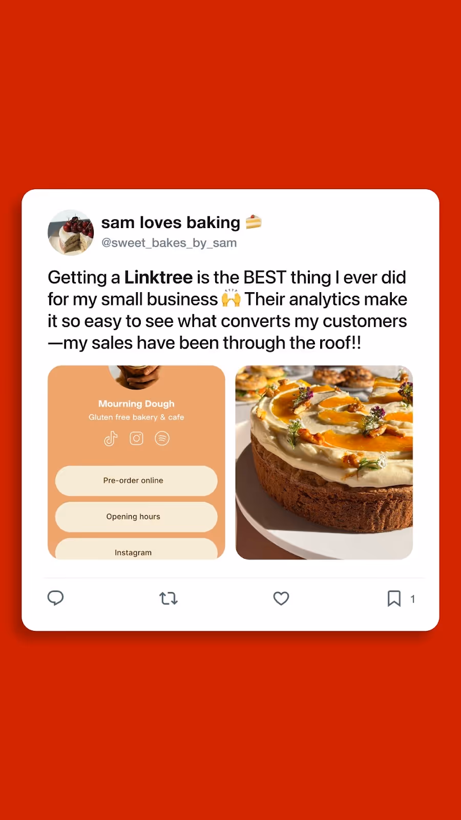 Testimonial Ad Example-Linktree