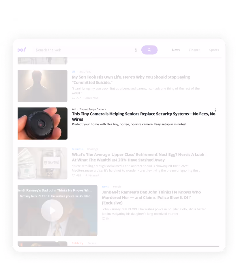 Native Ad Example-Secret Scope