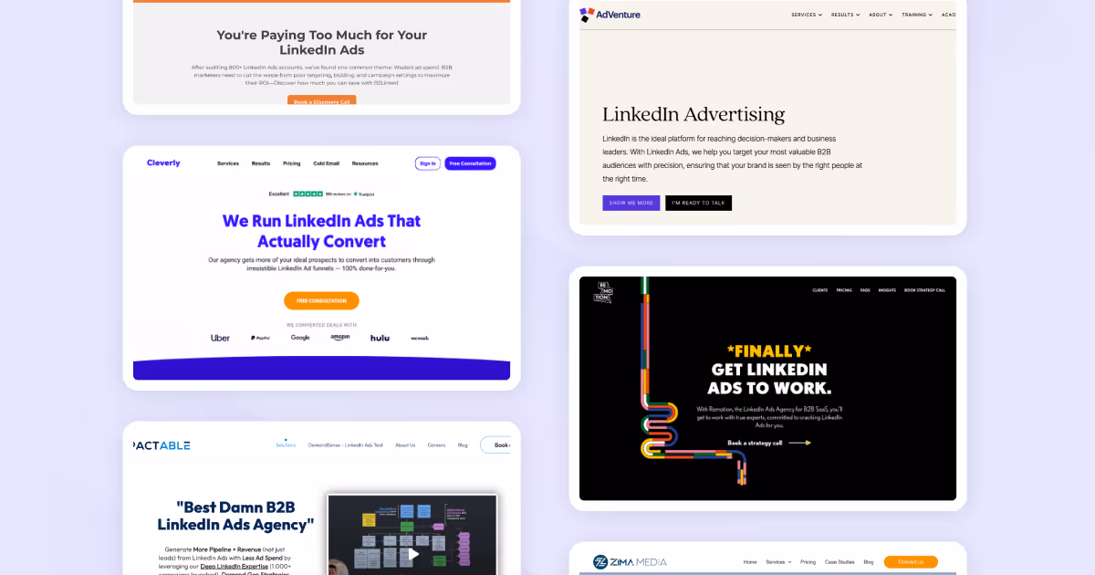 Top 10 LinkedIn Ads Agencies for B2B Marketing
