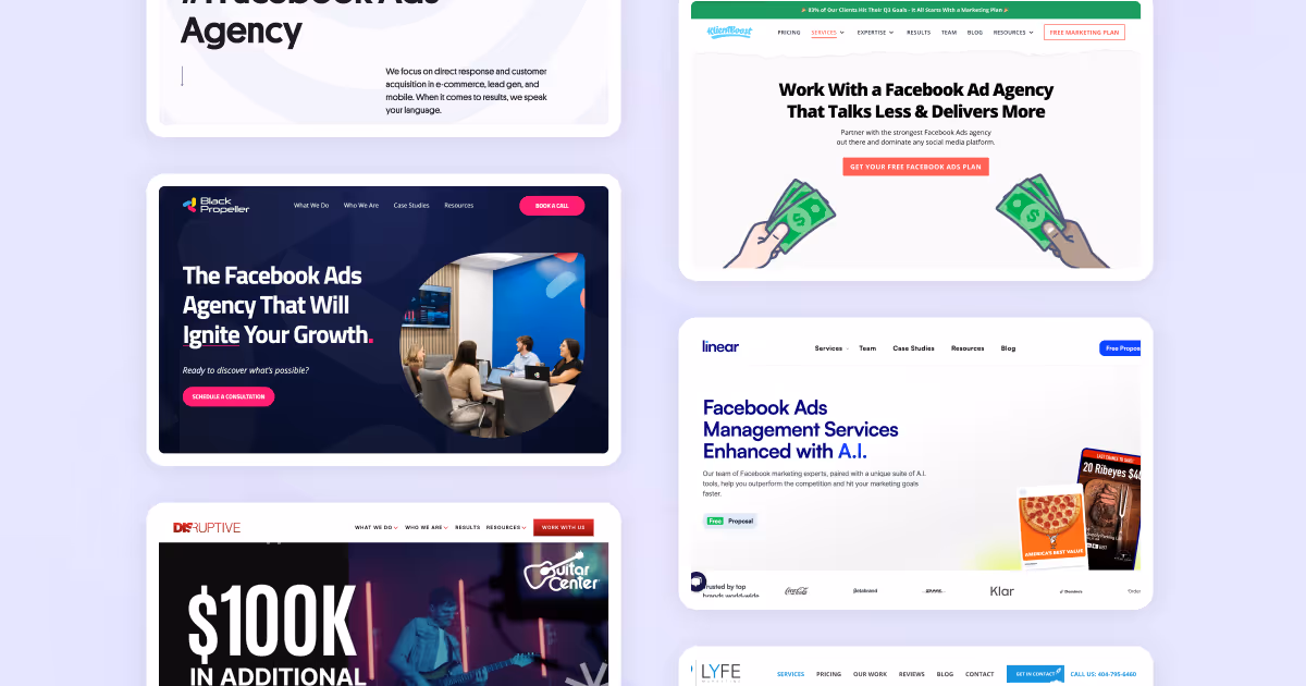 Top 12 Facebook Ads Agencies to Boost Your Paid Social Performace 