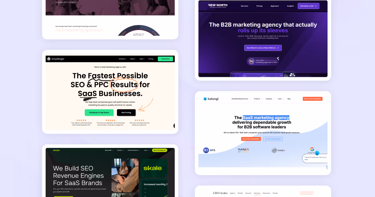 Top 12 B2B SaaS Marketing Agencies in 2025