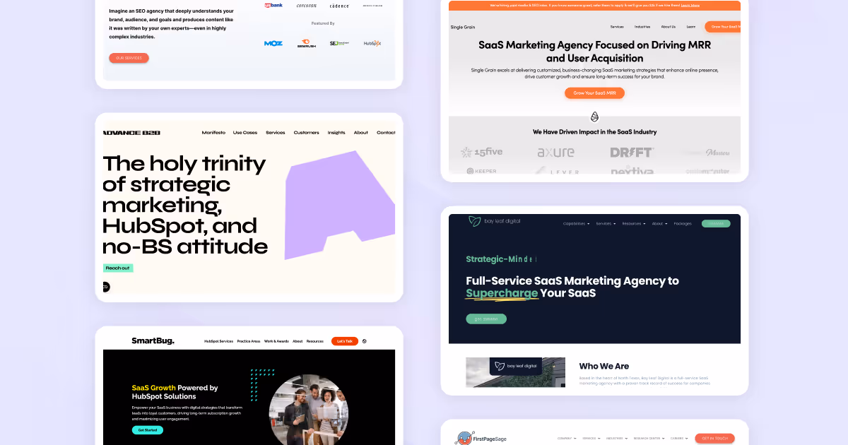 Top 13 SaaS Marketing Agencies to Accelerate Growth for 2025