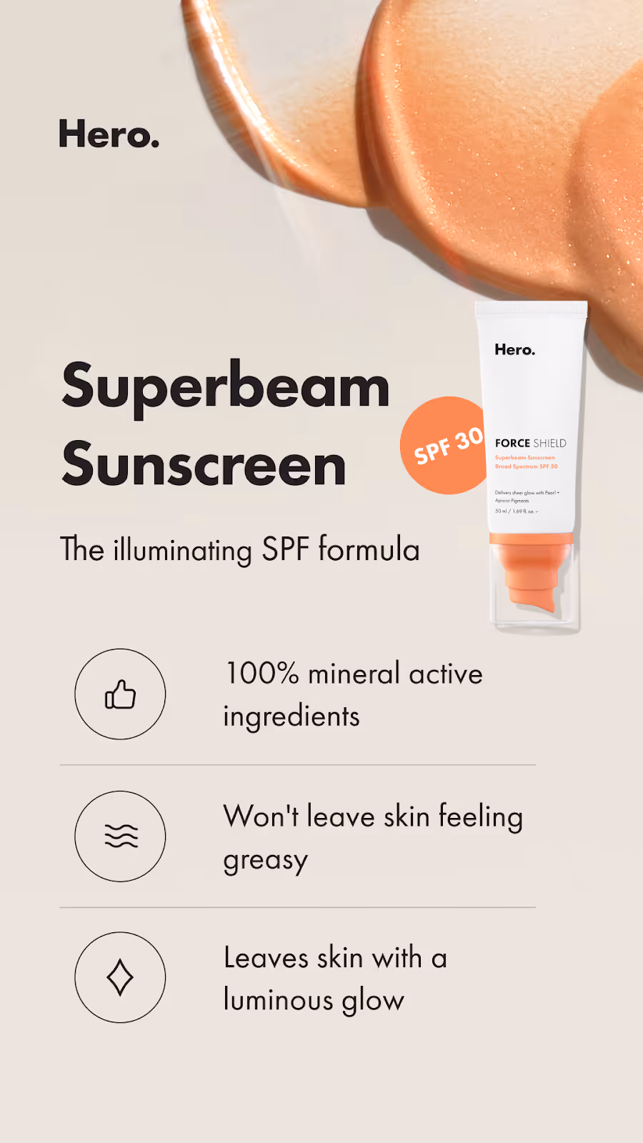 Facebook ad template - Feature spotlight