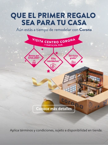 banner principal de centro corona que muestra a los expertos en transformar tus espacios