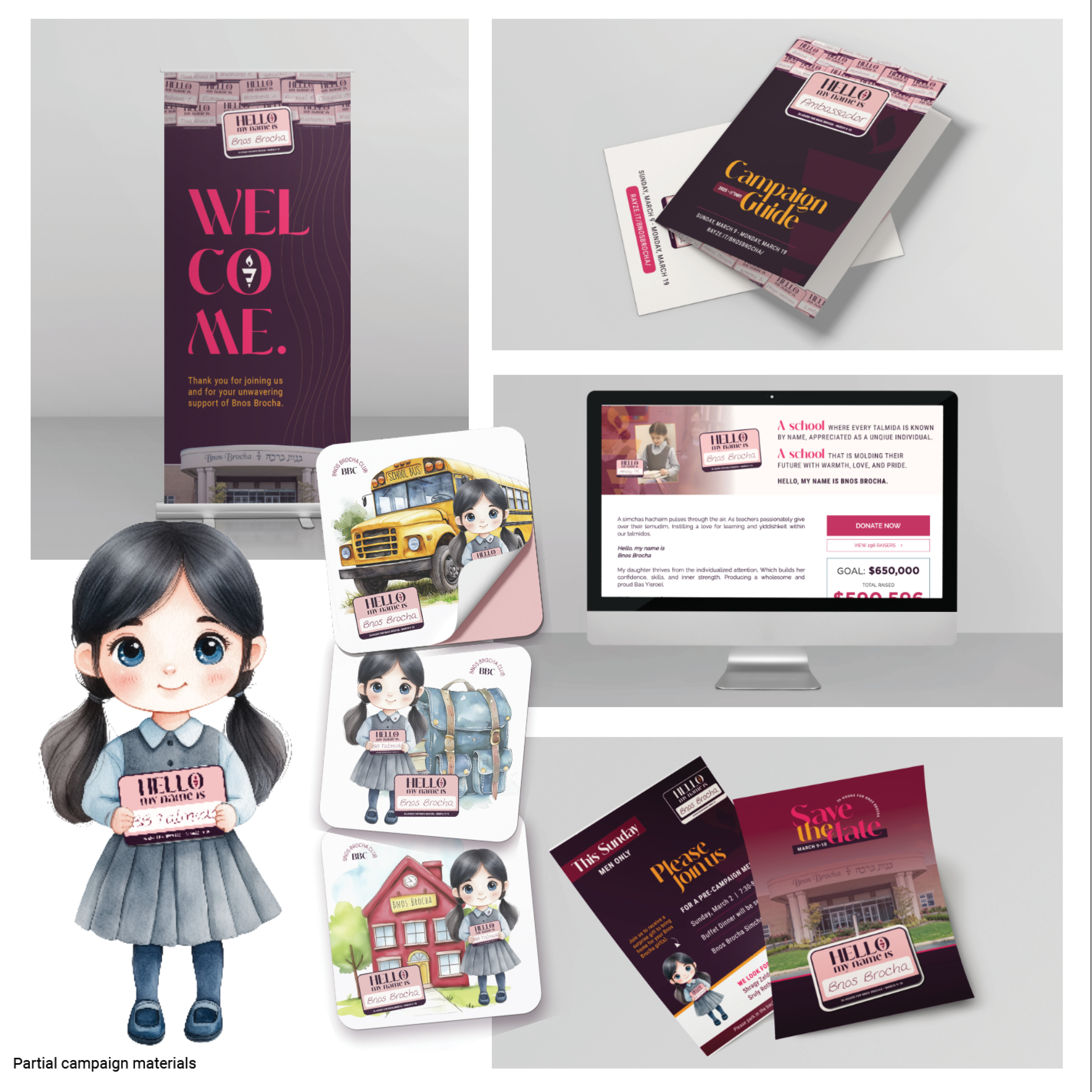 Hand in Hand Signage