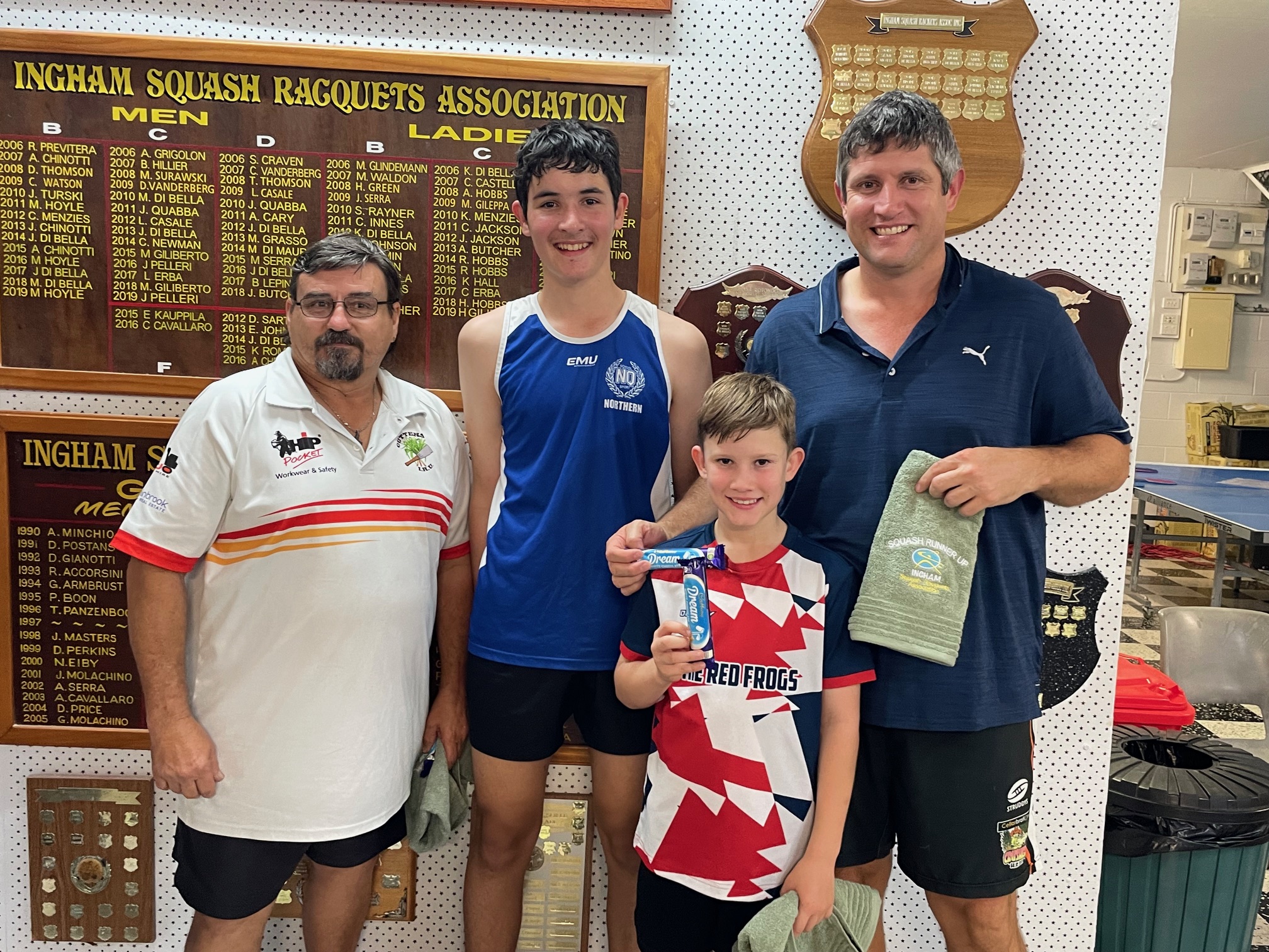 First Squash Senior Season Match-Up Results