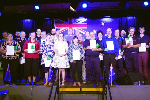VOLUNTEERS WHO SHAPE OUR SHIRE HONOURED ON AUSTRALIA DAY