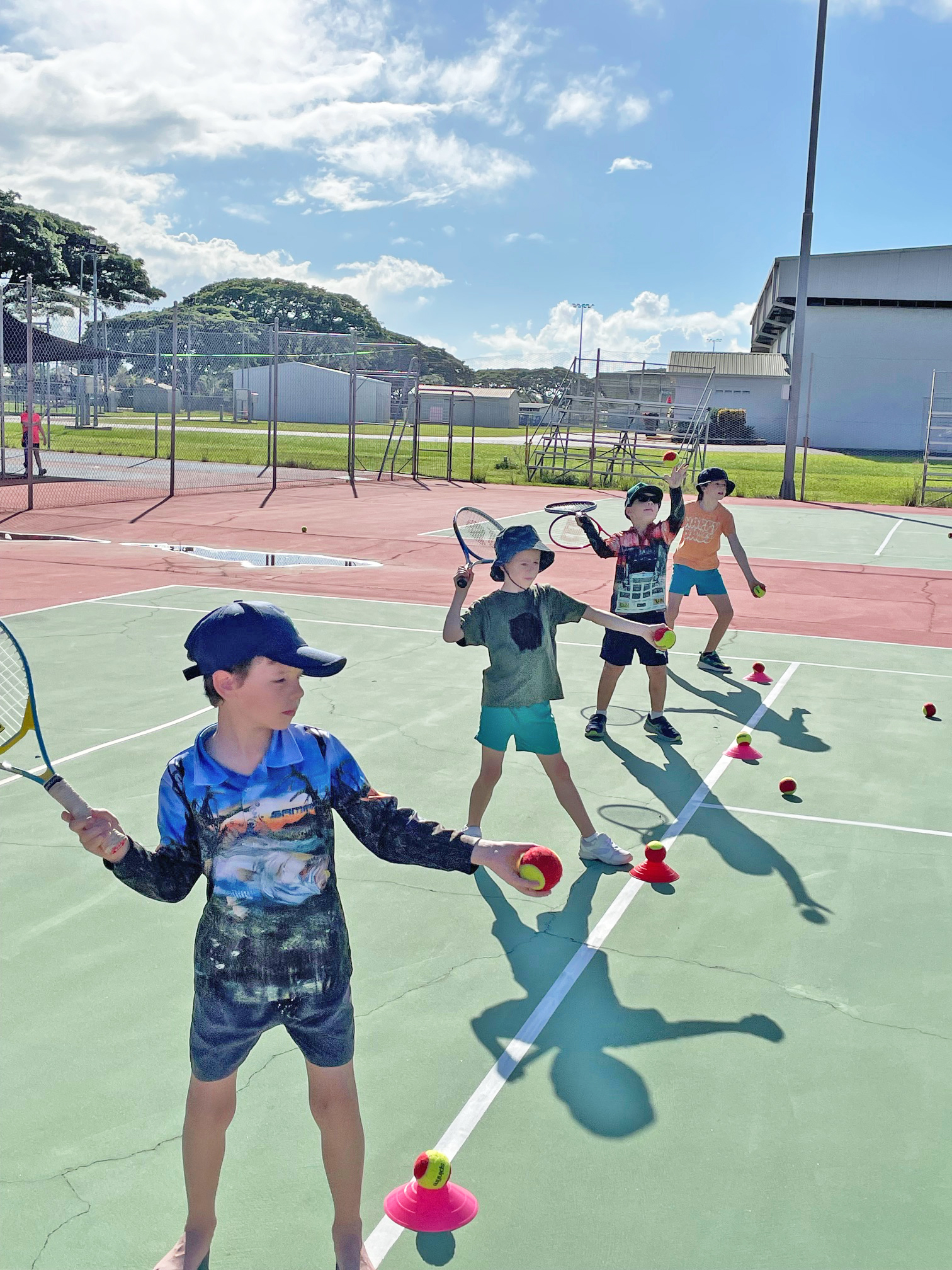 Tennis Is Up And Swinging