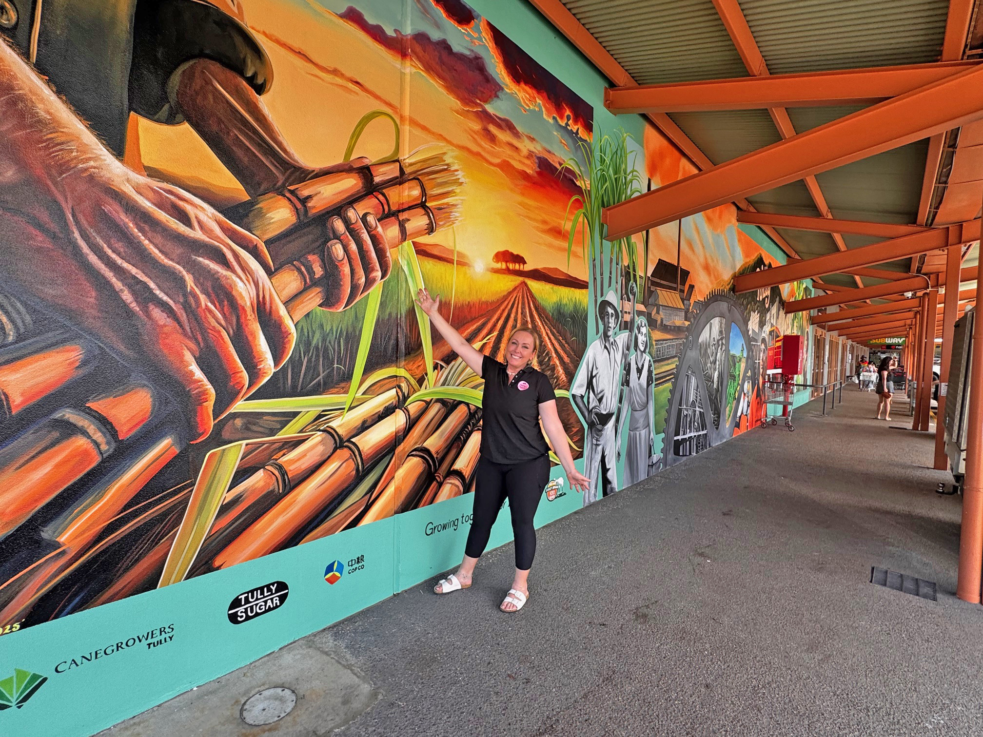 Painting The Region’s Story Lavinia Brings Hinchinbrook To Life Through Murals