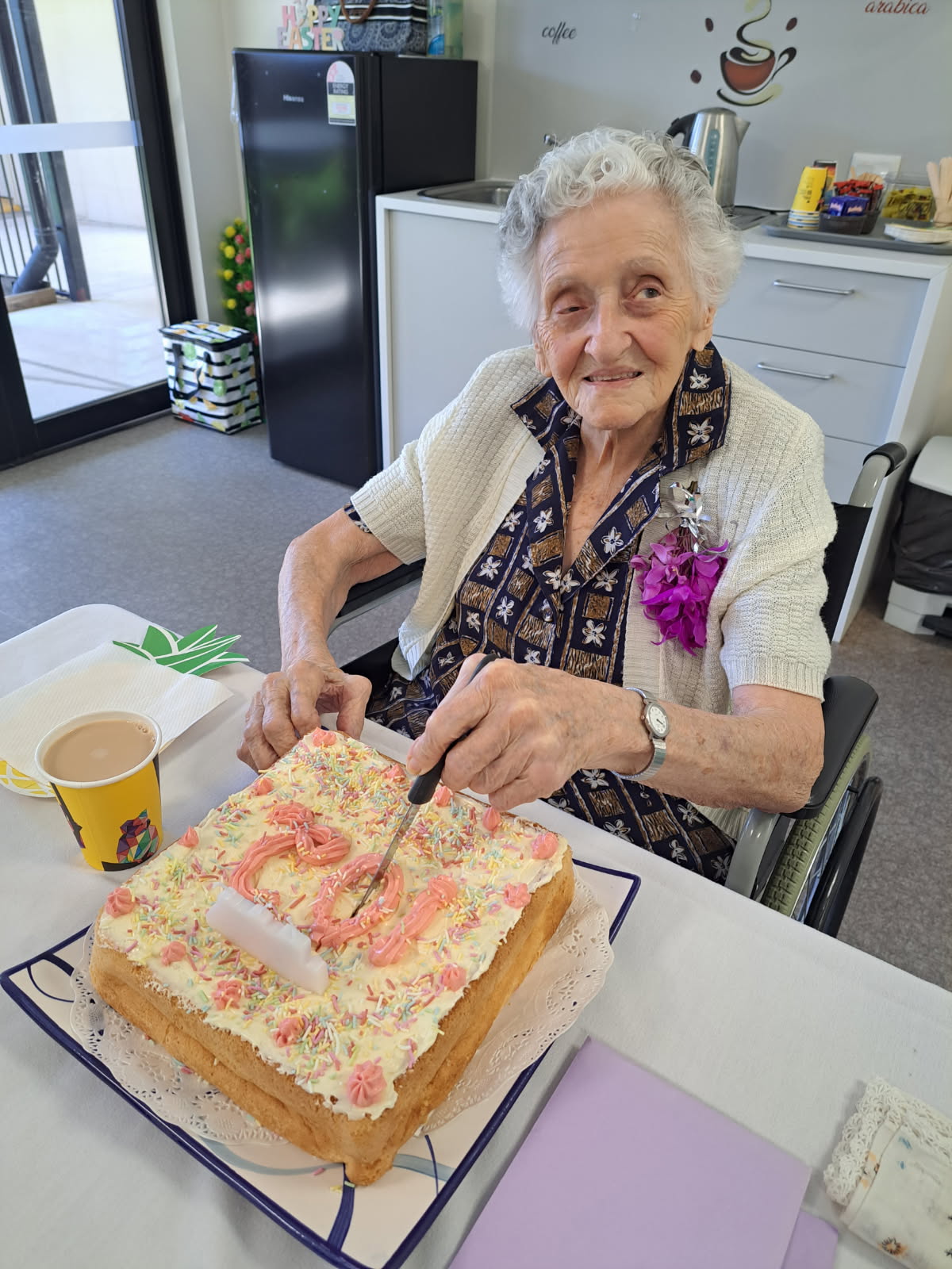 Keeping Colour In Her Life 