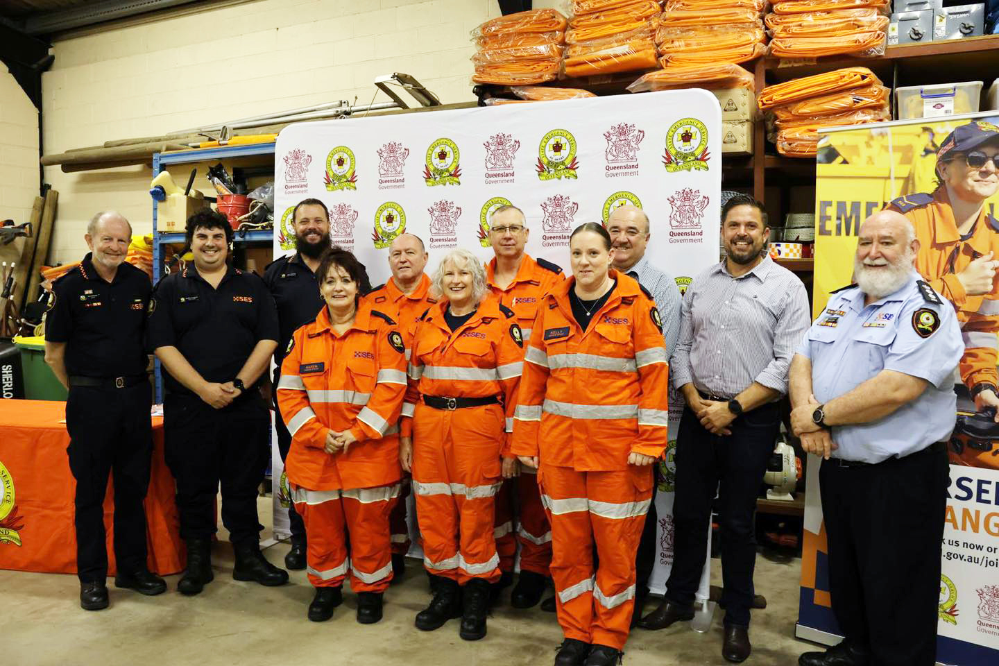 New SES Recruits Graduate In Hinchinbrook