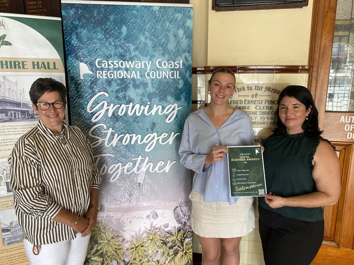 FINALISTS ANNOUNCED FOR CASSOWARY COAST LOCAL BUSINESS AWARDS
