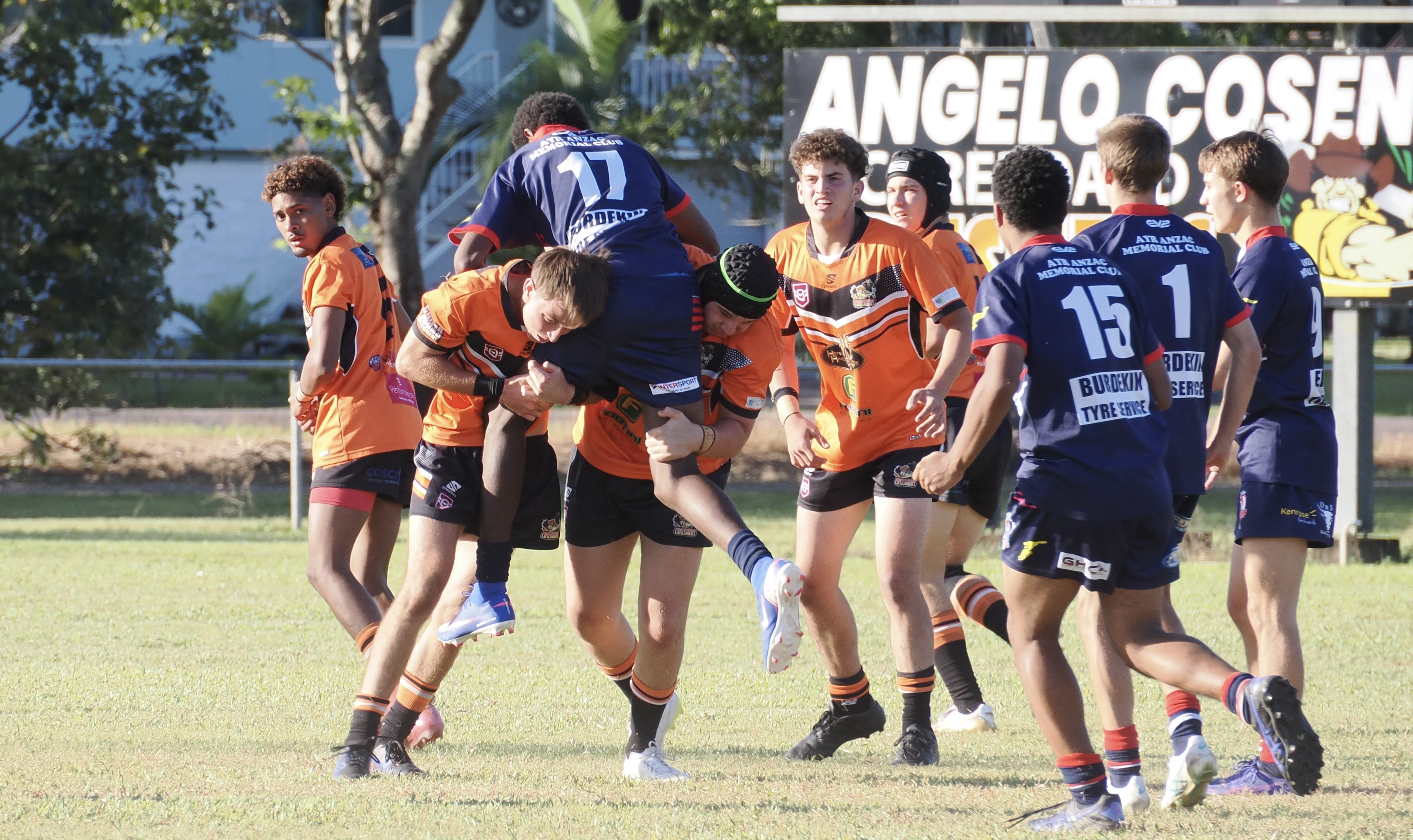 CRUSHERS FIGHT HARD AGAINST BURDEKIN 