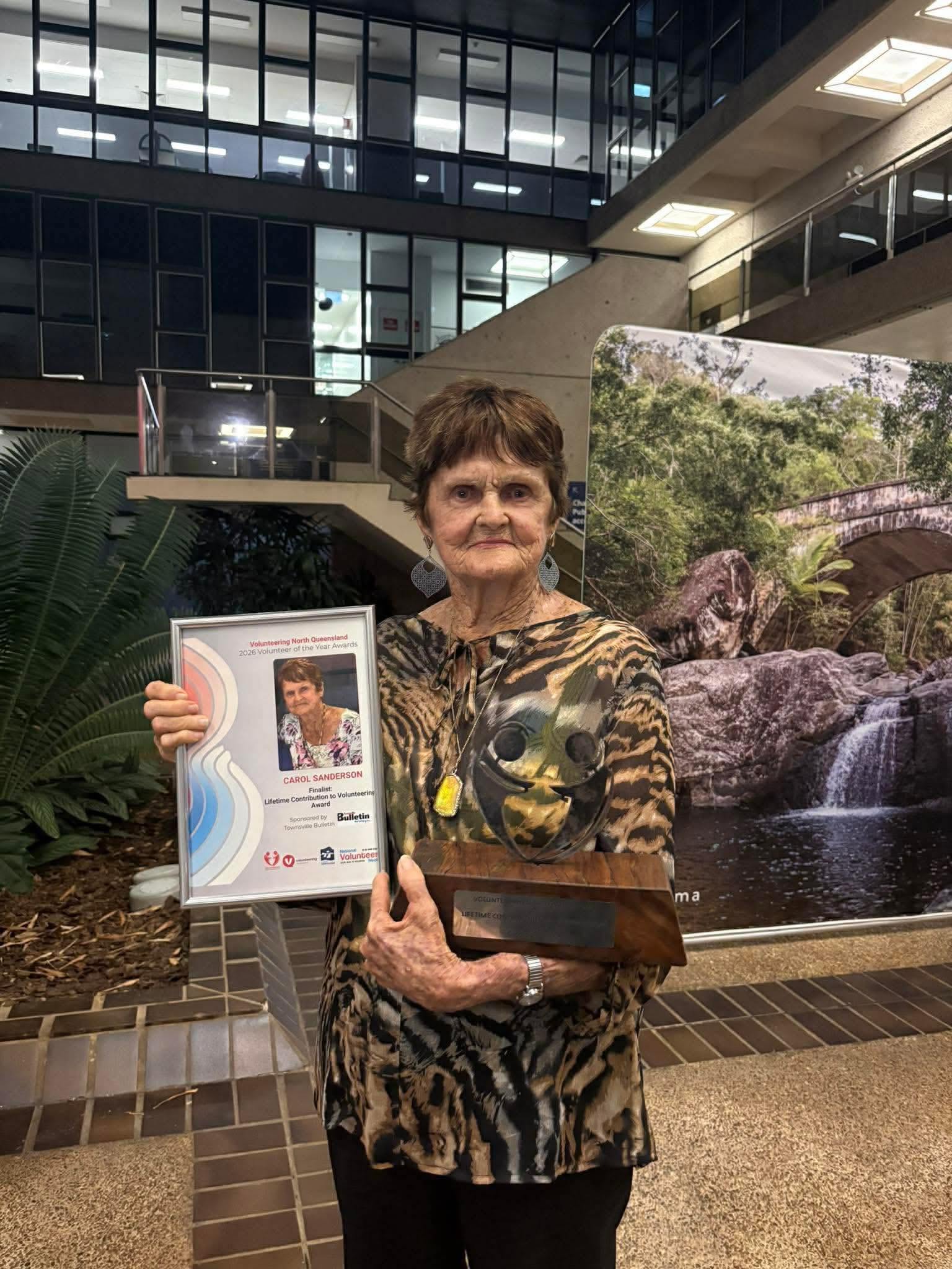 Lifetime Of Service Earns Carol Sanderson Top Volunteer Honour 