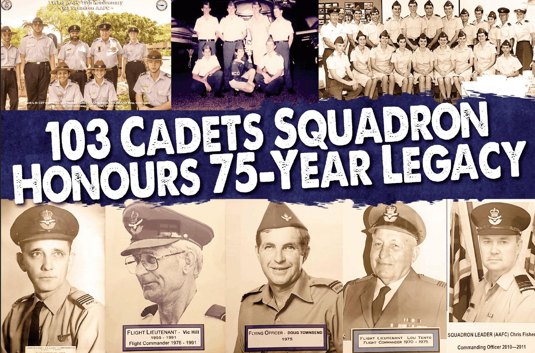103 Cadets Squadron Honours 75-Year Legacy