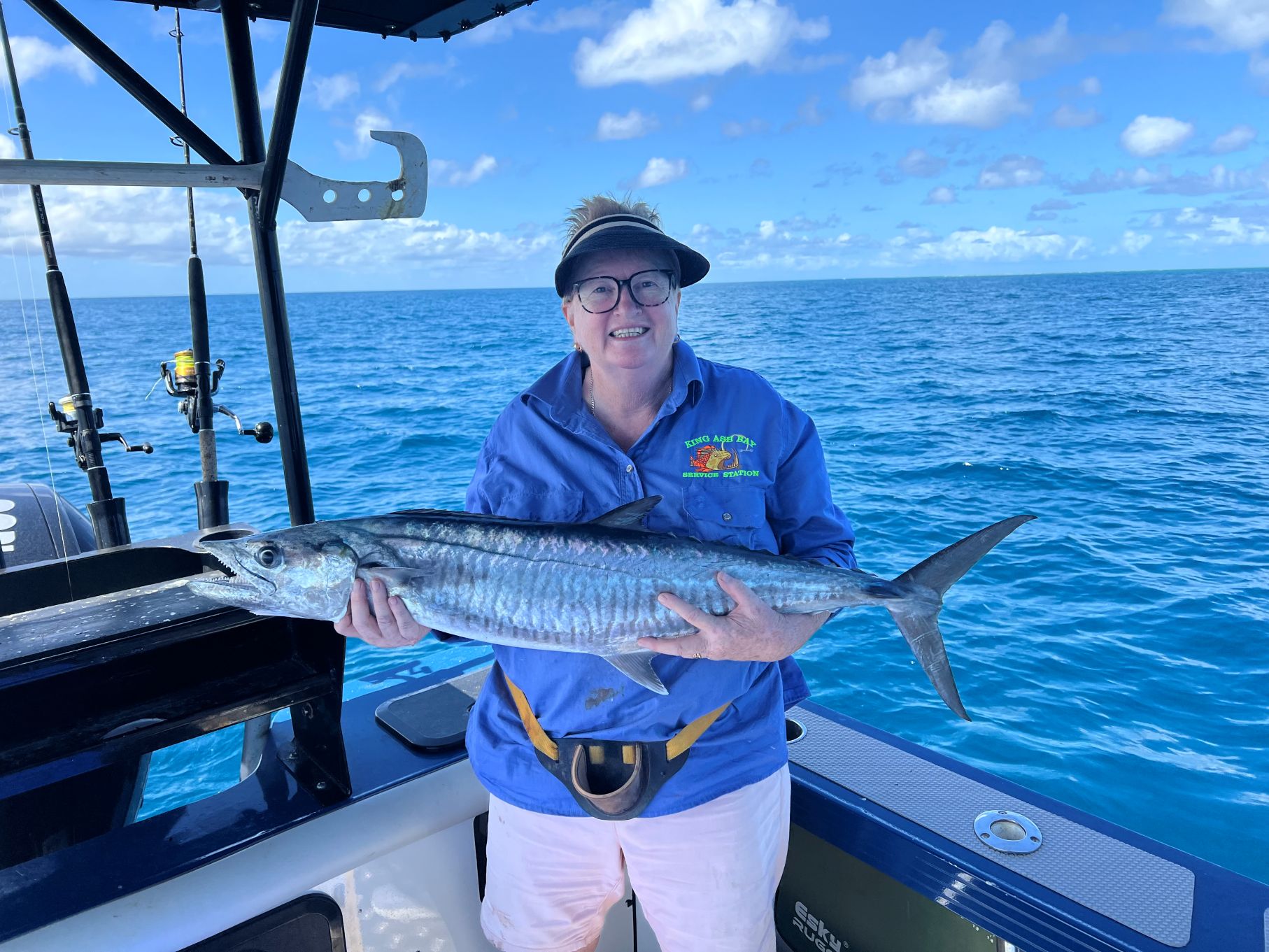 Catch Of The Week Jen Abbs With Her Spanish Mackerel 