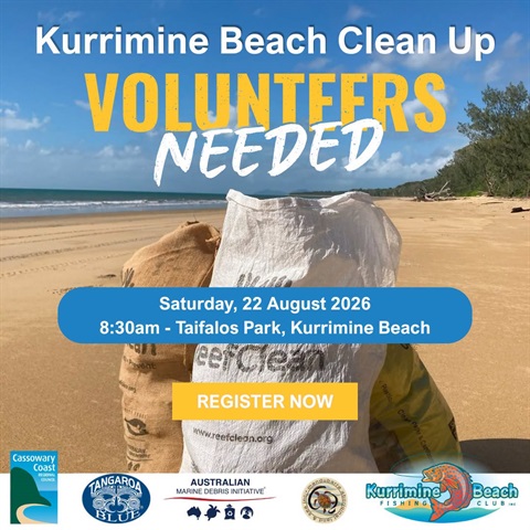 Community Called To Clean Up Kurrimine Beach 