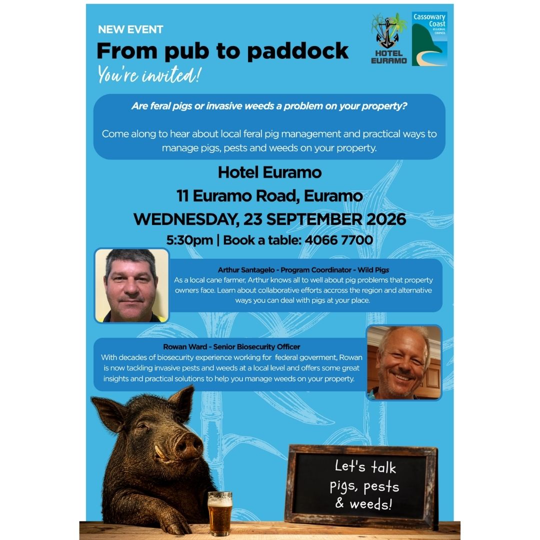 Pub To Paddock Tackles Pigs, Pests And Weeds 