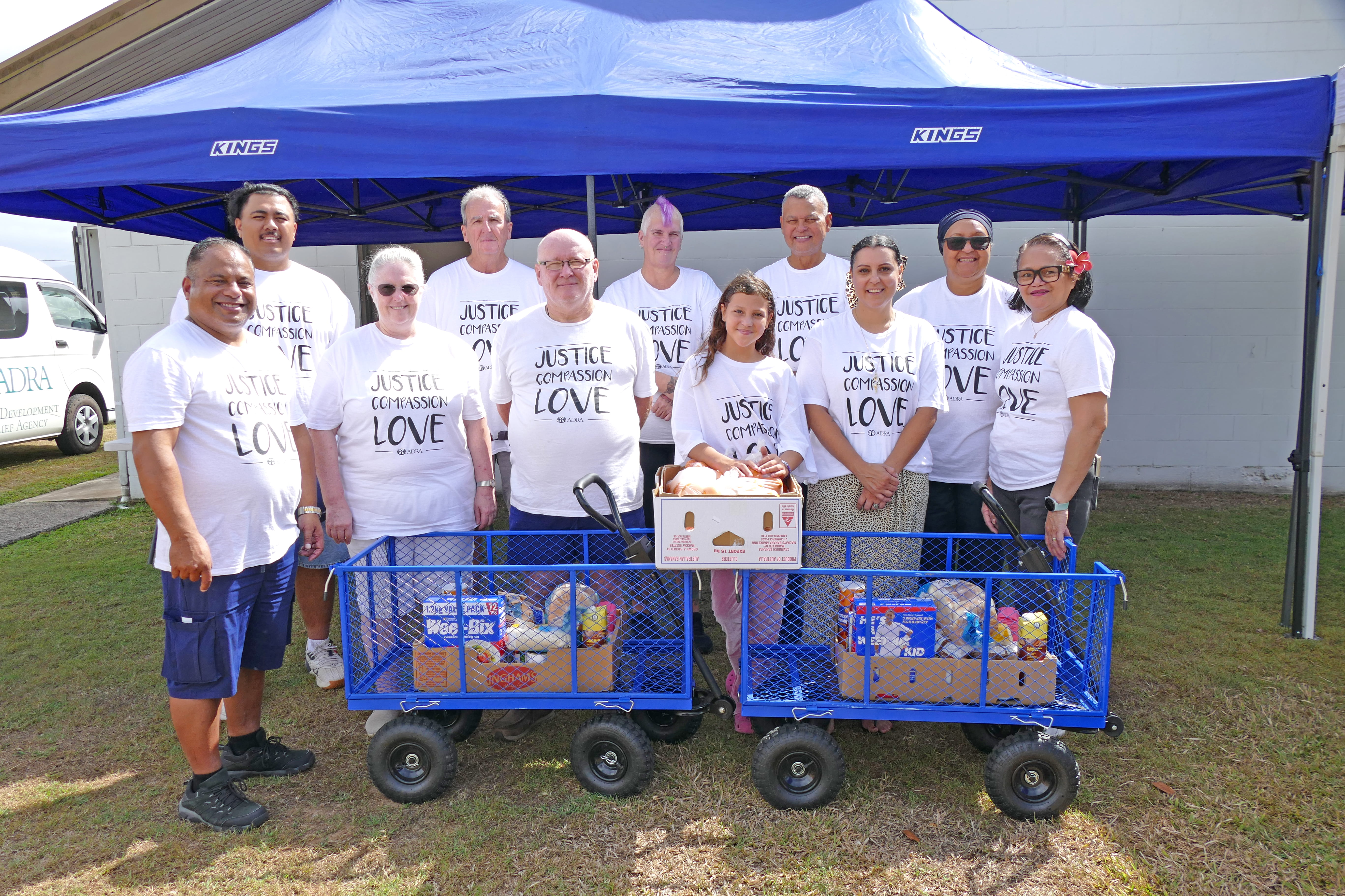INGHAM GETS HELPING HAND New Food Pantry Keeps Community Fed