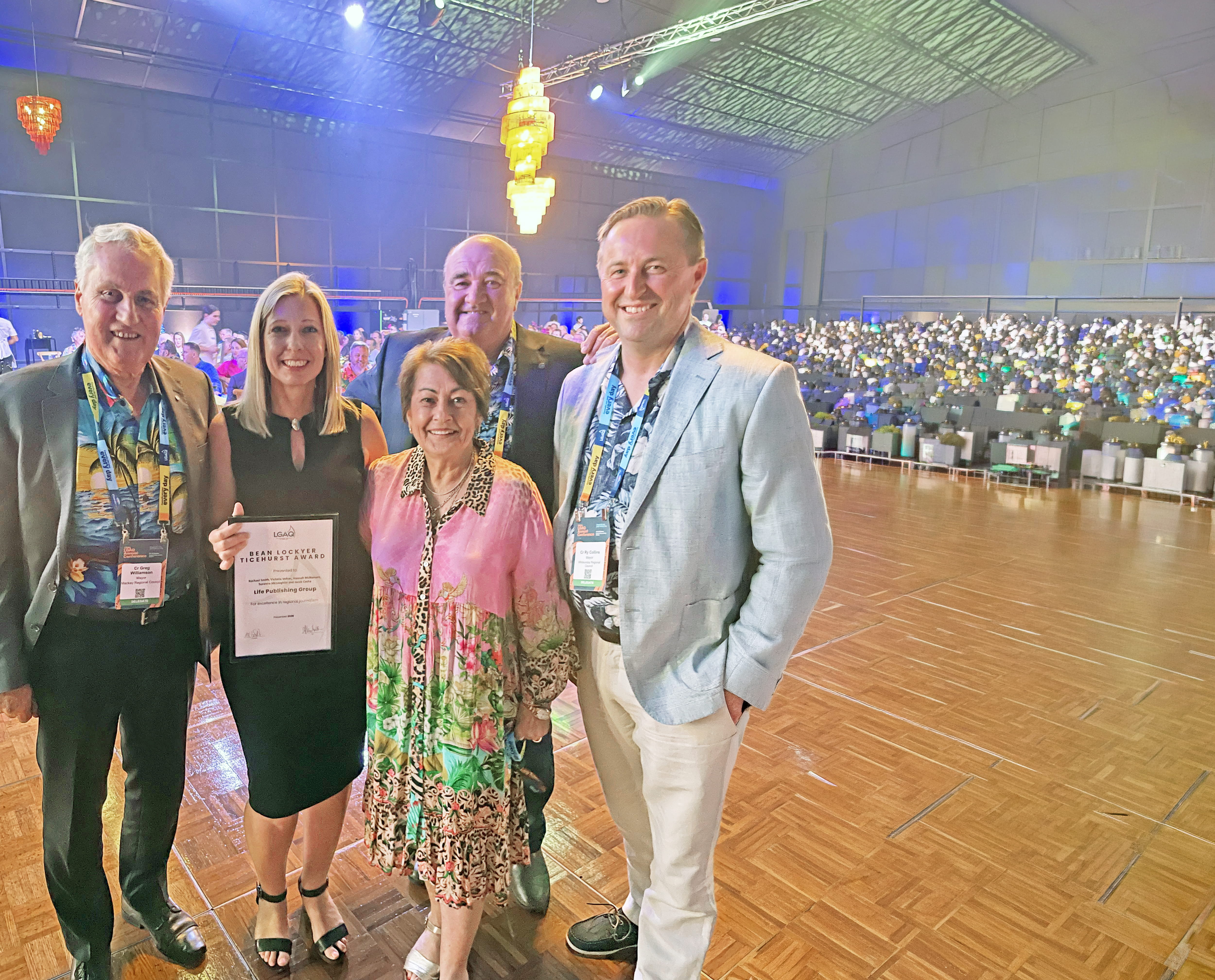Mayors Celebrate Newspaper Success! 