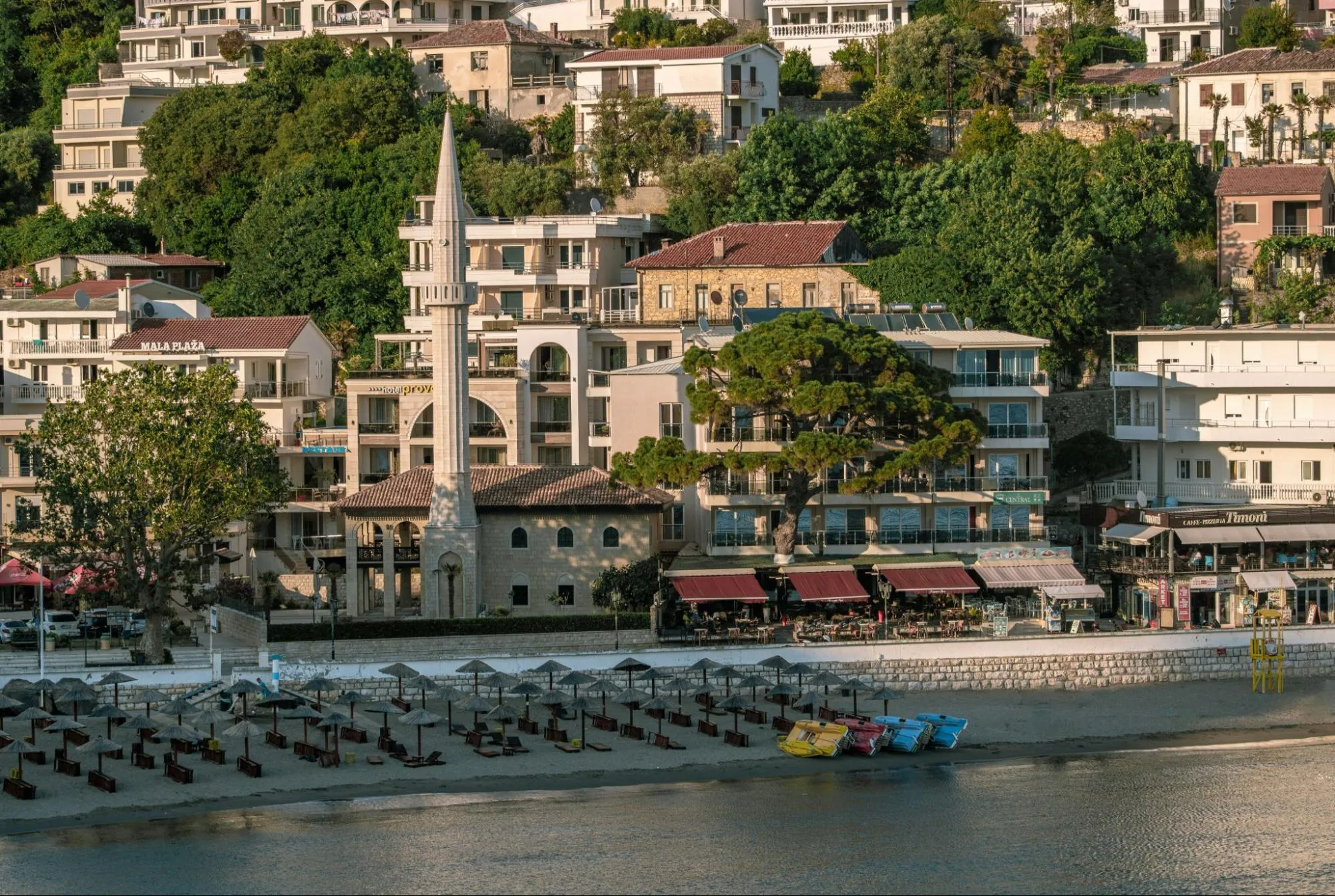 Real estate property near the coast in Montenegro.