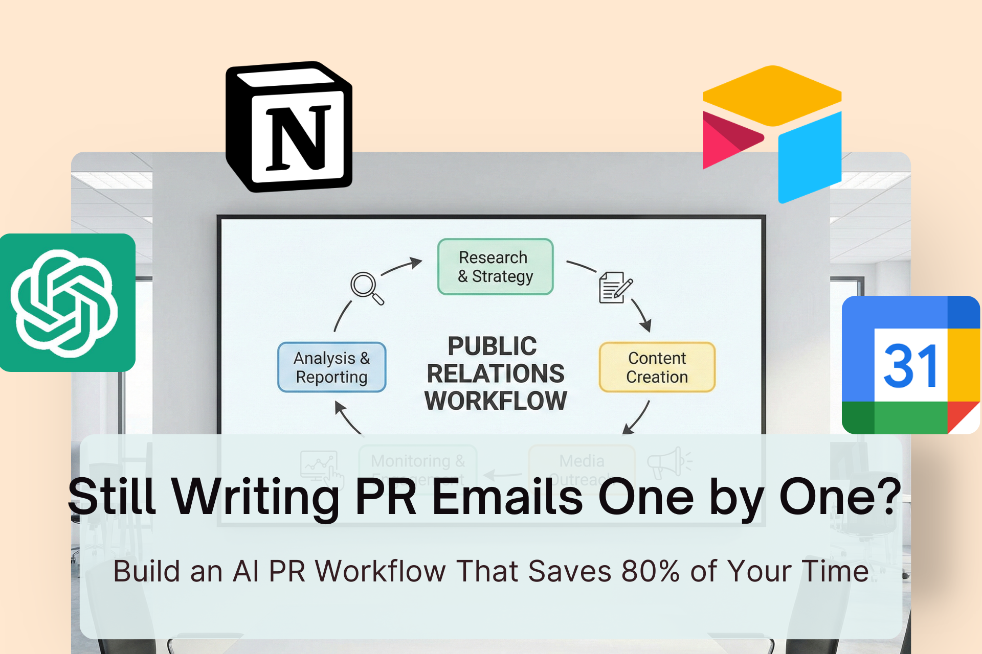 Still Writing PR Emails One by One? Build an AI PR Workflow That Saves 80% of Your Time