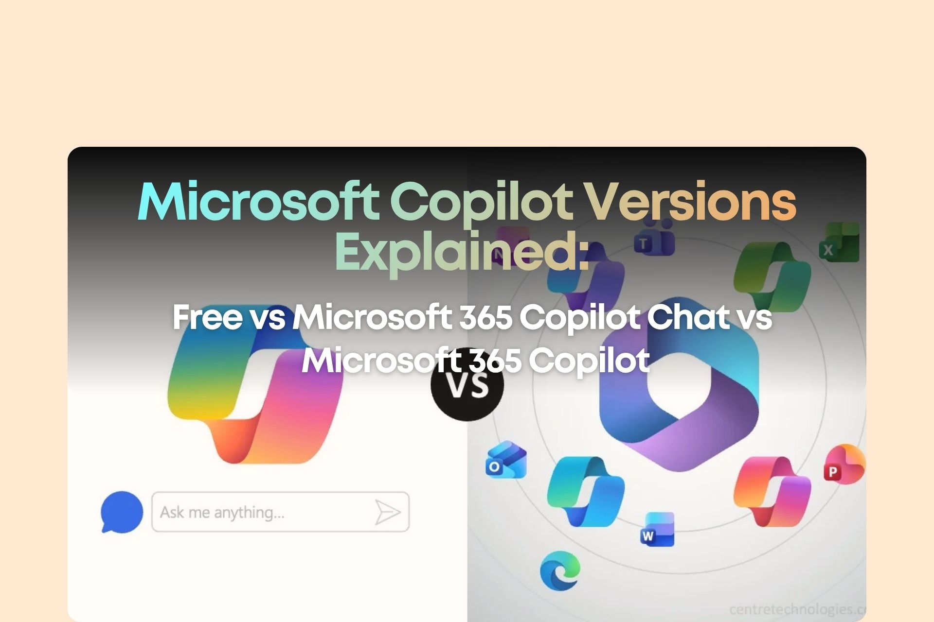 Microsoft Copilot Versions Explained: Free vs Microsoft 365 Copilot Chat vs Microsoft 365 Copilot