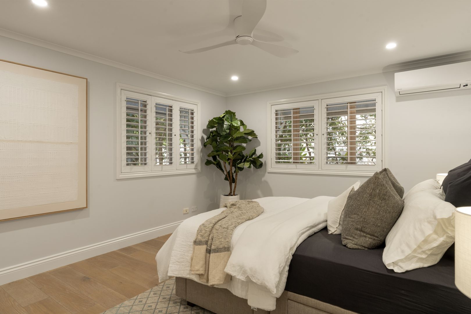 Bedroom 4 in a neutral palette