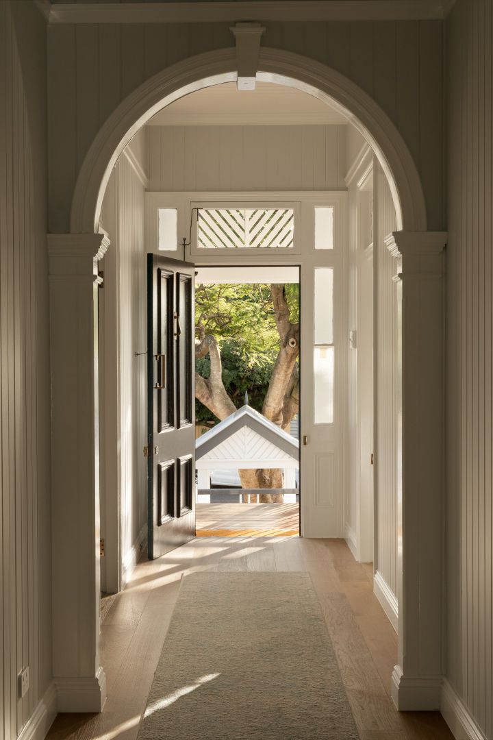 Hallway looking towards the front door 