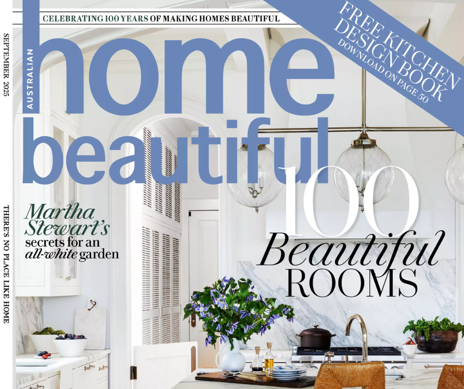 American Hamptons home featured in Home Beautiful September 2025 Issue
