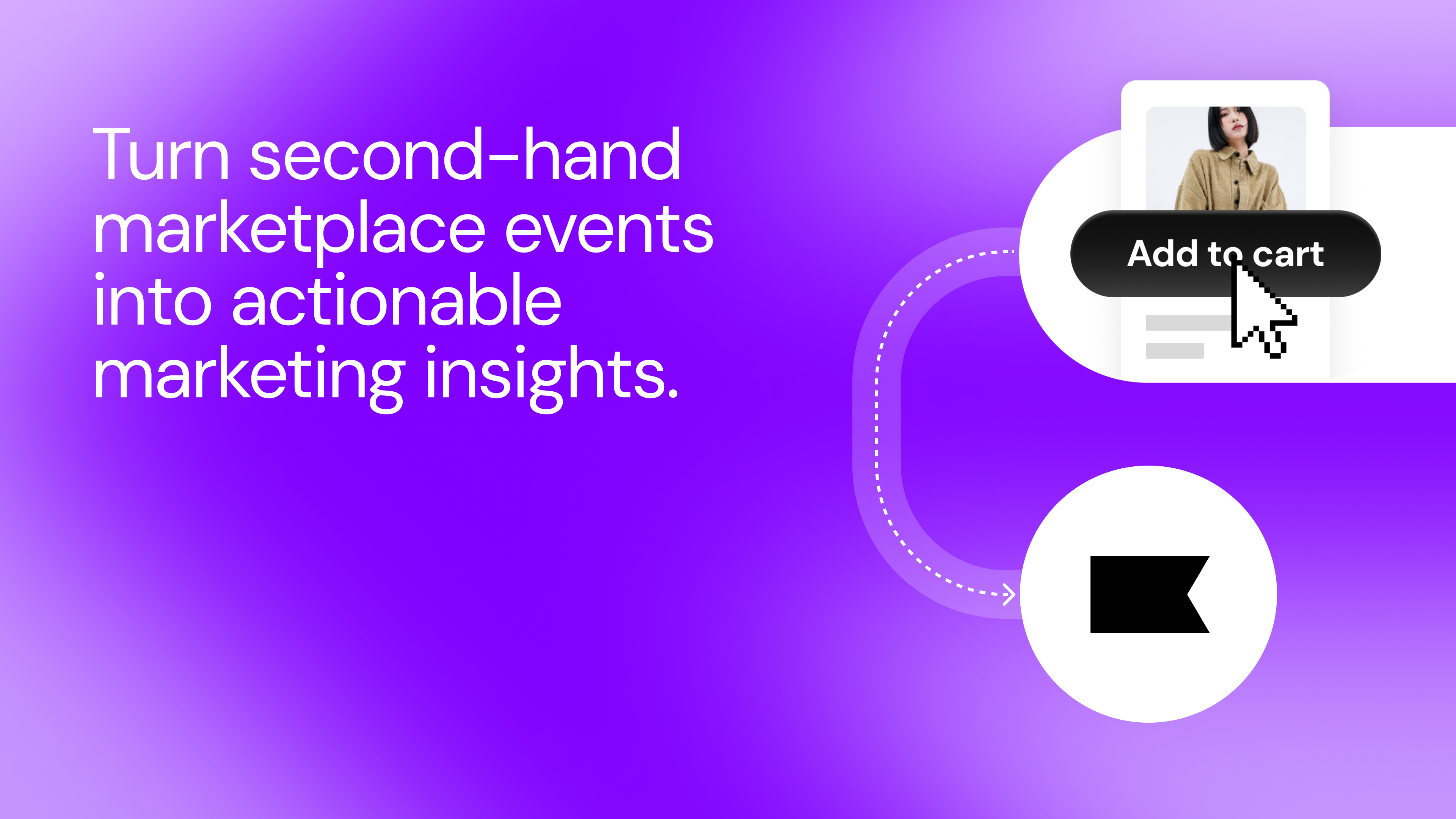 Turn second-hand marketplace events into insights
