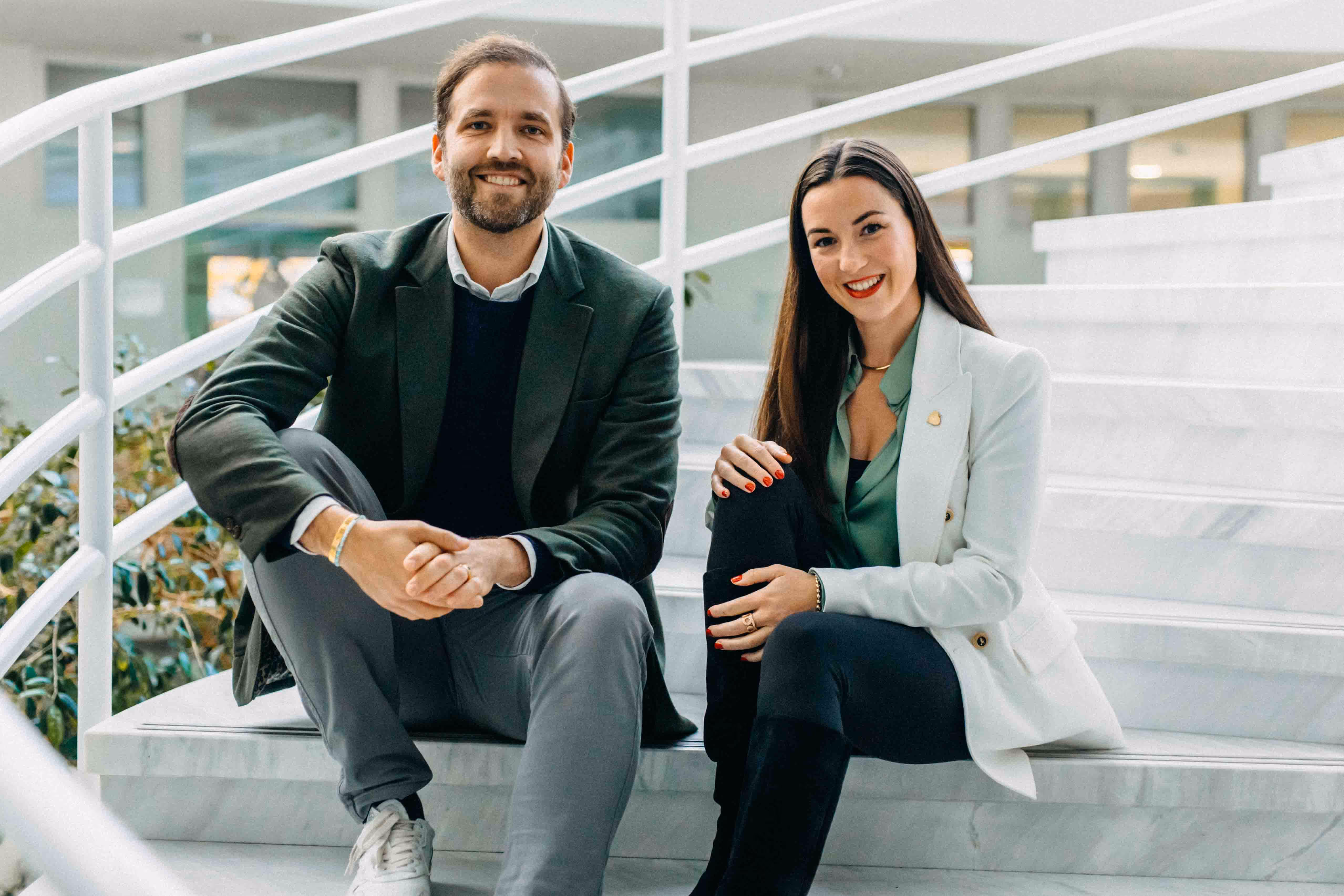 Fabian Kienbaum mit Alicia Lindner, geschäftsführende Gesellschafterin | Börlind