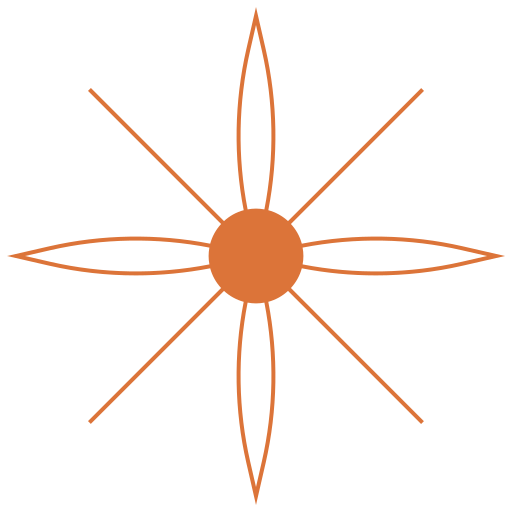 étoile orange