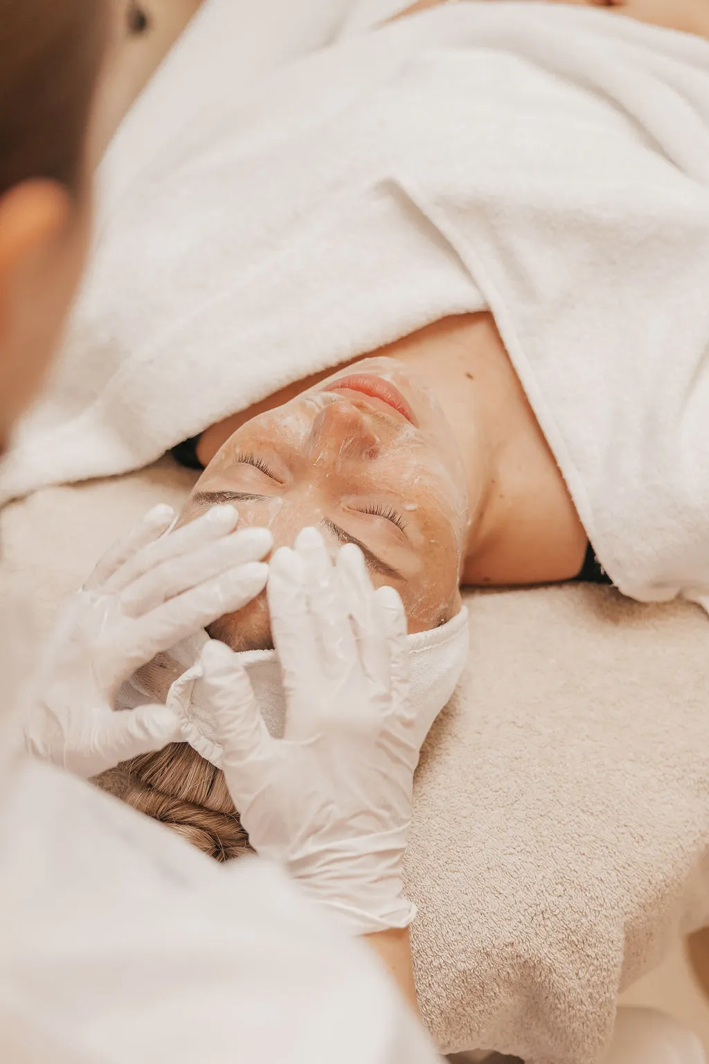 Huid behandelingen in een rustig omgeving