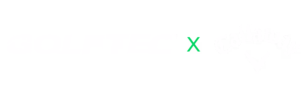 Logo of Callaway golf company with a stylized check mark and green 'X'.