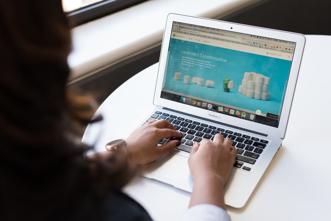 Author website homepage designed to guide visitors toward a clear next step