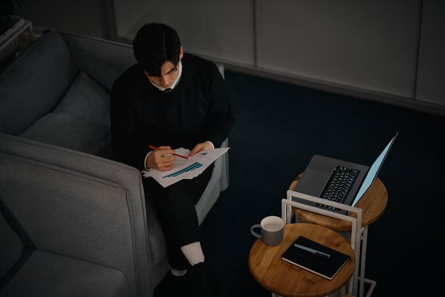 Author turning podcast appearance notes into newsletter content