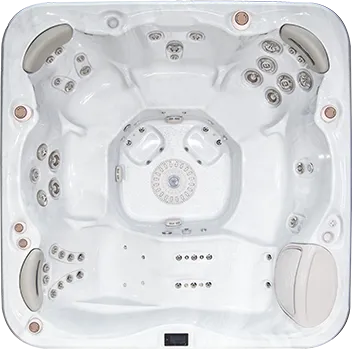 Minipiscina 779 vista dall'alto per una panoramica delle sedute