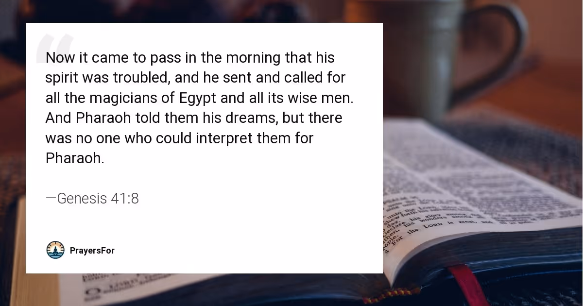 Genesis 41:8