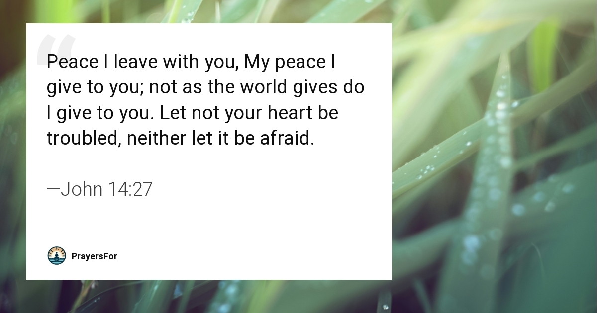 John 14:27