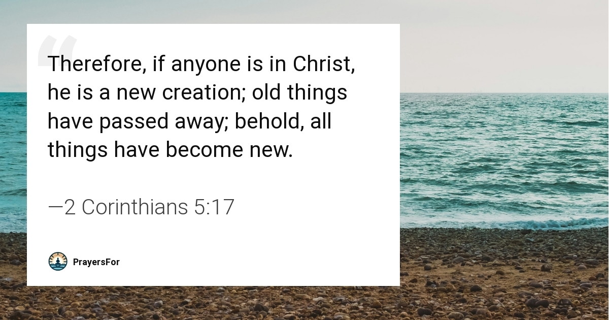2 Corinthians 5:17