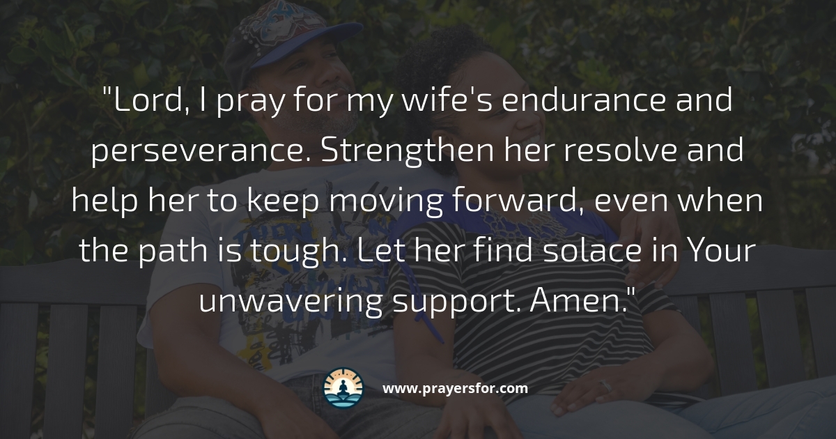 Endurance and Perseverance Prayer