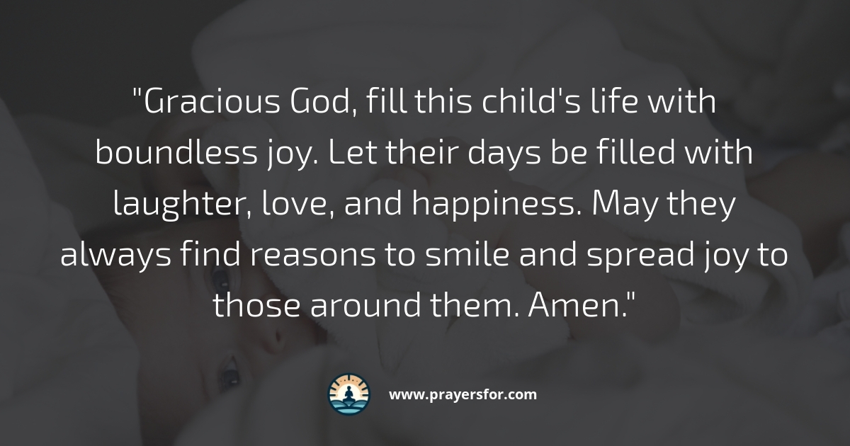 Boundless Joy Prayer