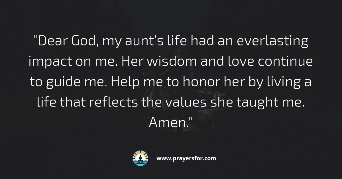 Everlasting Impact Prayer