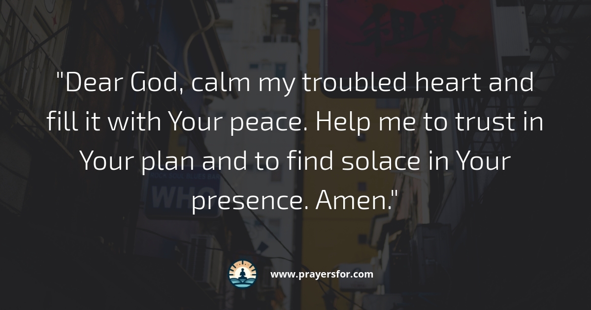 Peaceful Heart Prayer